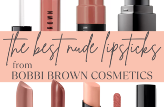 Top Nude Lipsticks from Bobbi Brown Cosmetics.