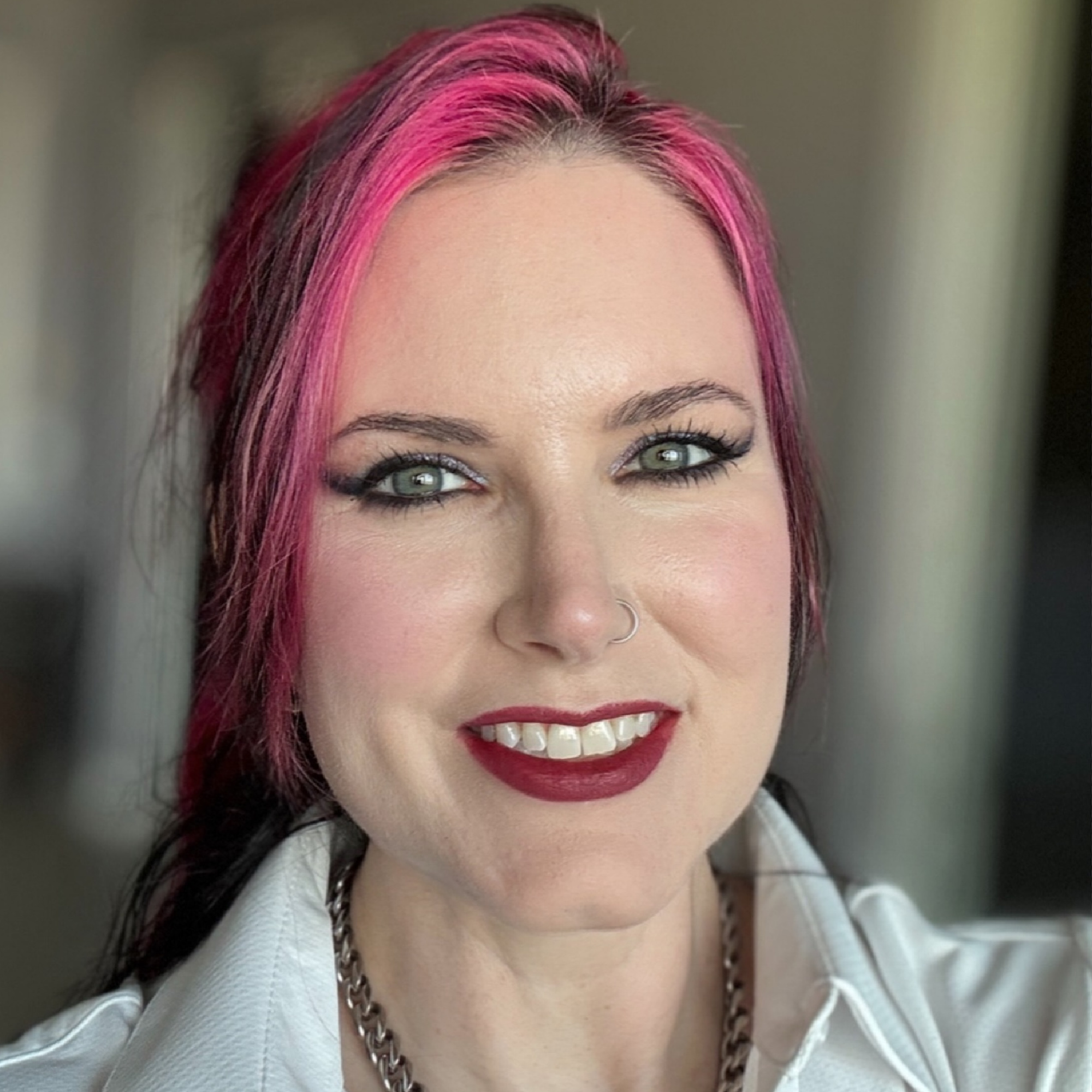 Autumn Vampy Lip Combo Makeup Look